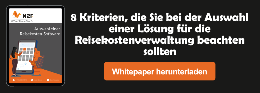 Auswahl einer Reisekosten-Software 