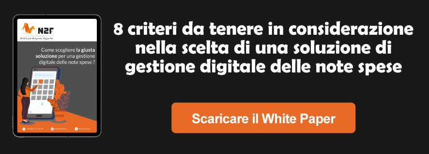 WHITE PAPER Come scegliere la giusta soluzione per una gestione digitale delle note spese ?