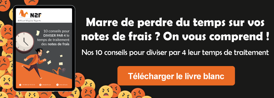 Télécharger le guide pour diviser le temps de traitement de ses notes de frais par 4