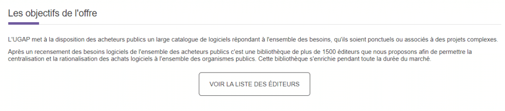 Référencement de N2JSoft sur l'UGAP
