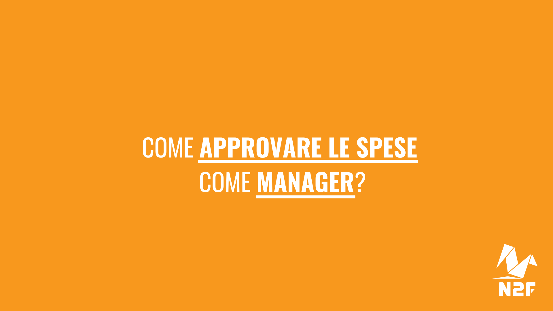 Come approvare le spese come manager?