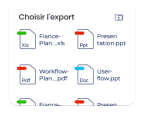 Exports comptables
