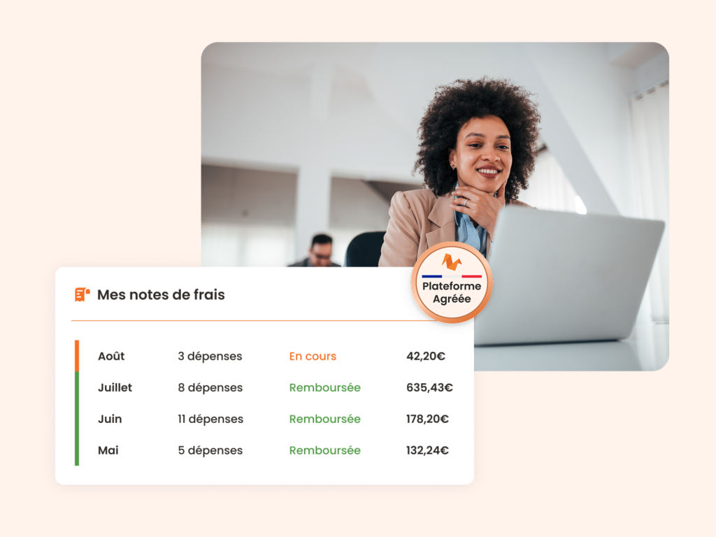 Facturation électronique pour les notes de frais