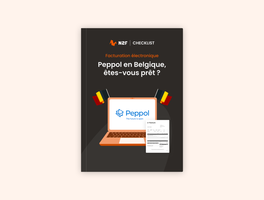 Checklist - Peppol en Belgiques, êtes-vous prêt ? - fond orange