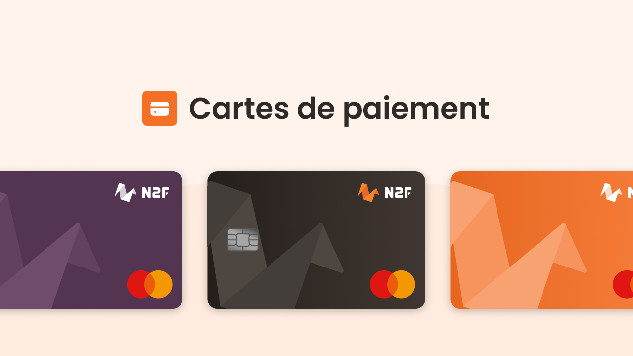 Découvrez N2F - Cartes de paiement