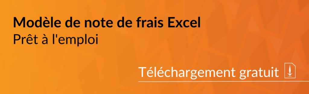 Télécharger le modèle de notes de frais